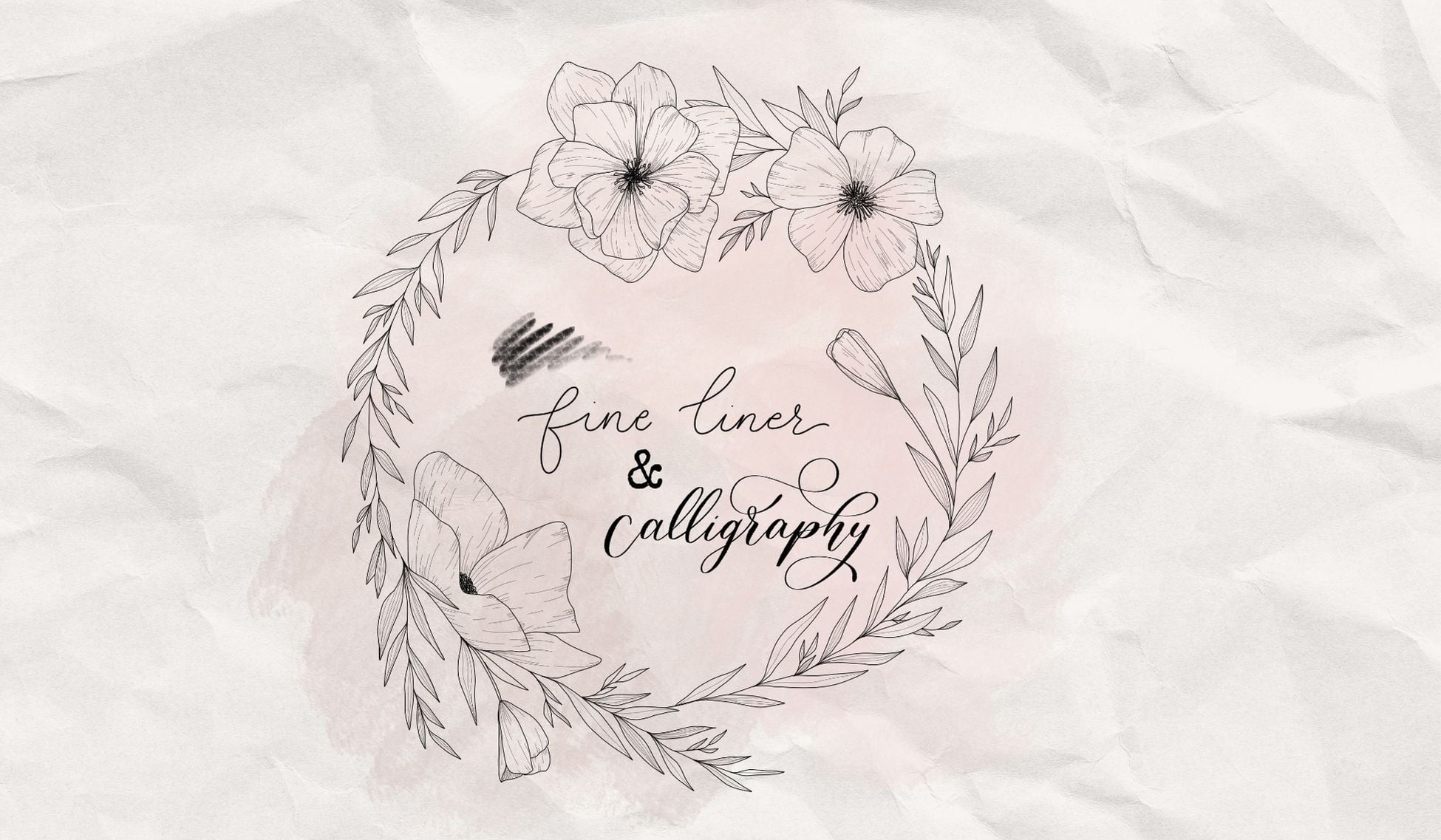 Floral Calligraphy Procreate Brush Collection