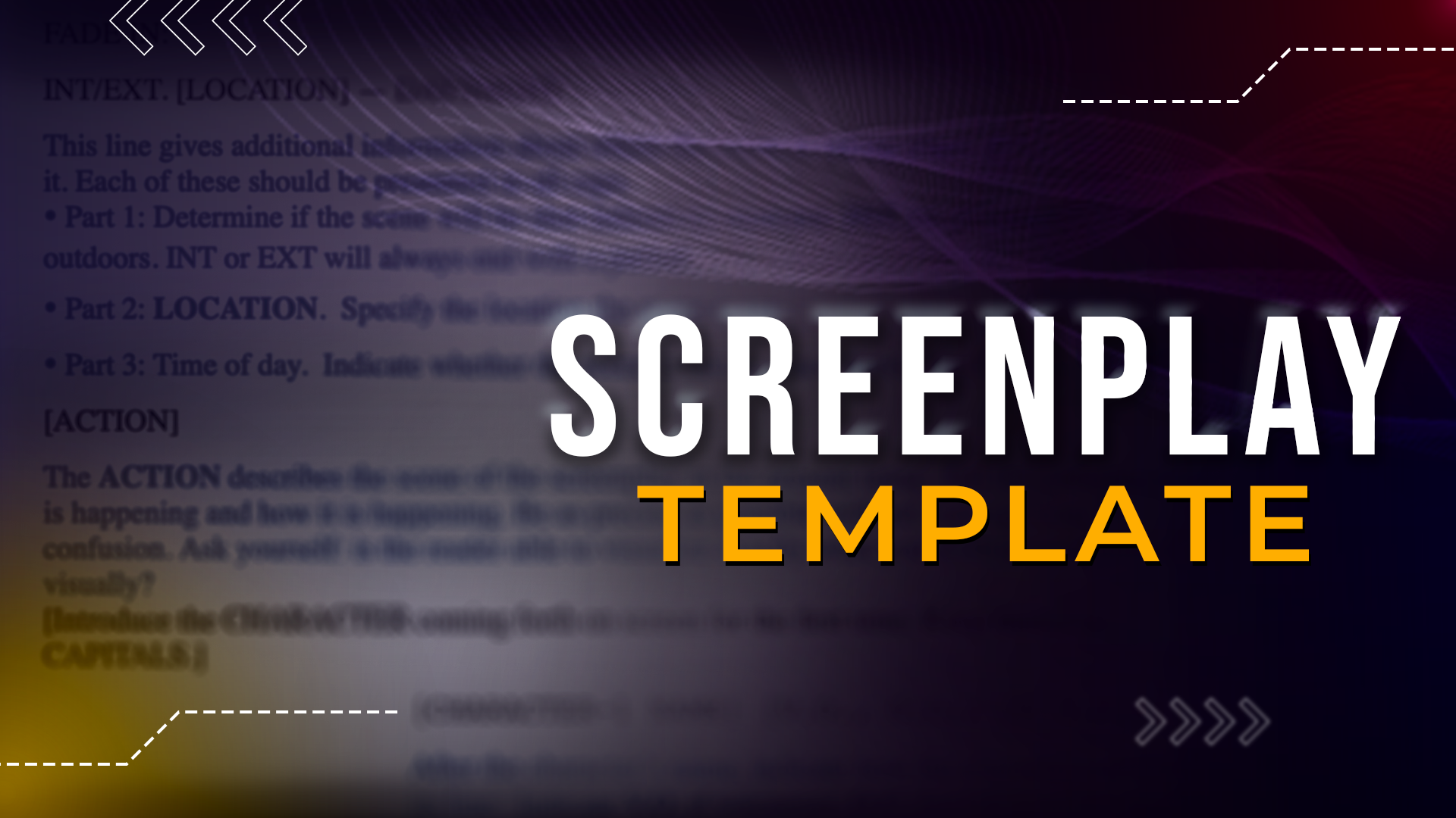 Filmmaker Pre-Production Toolkit