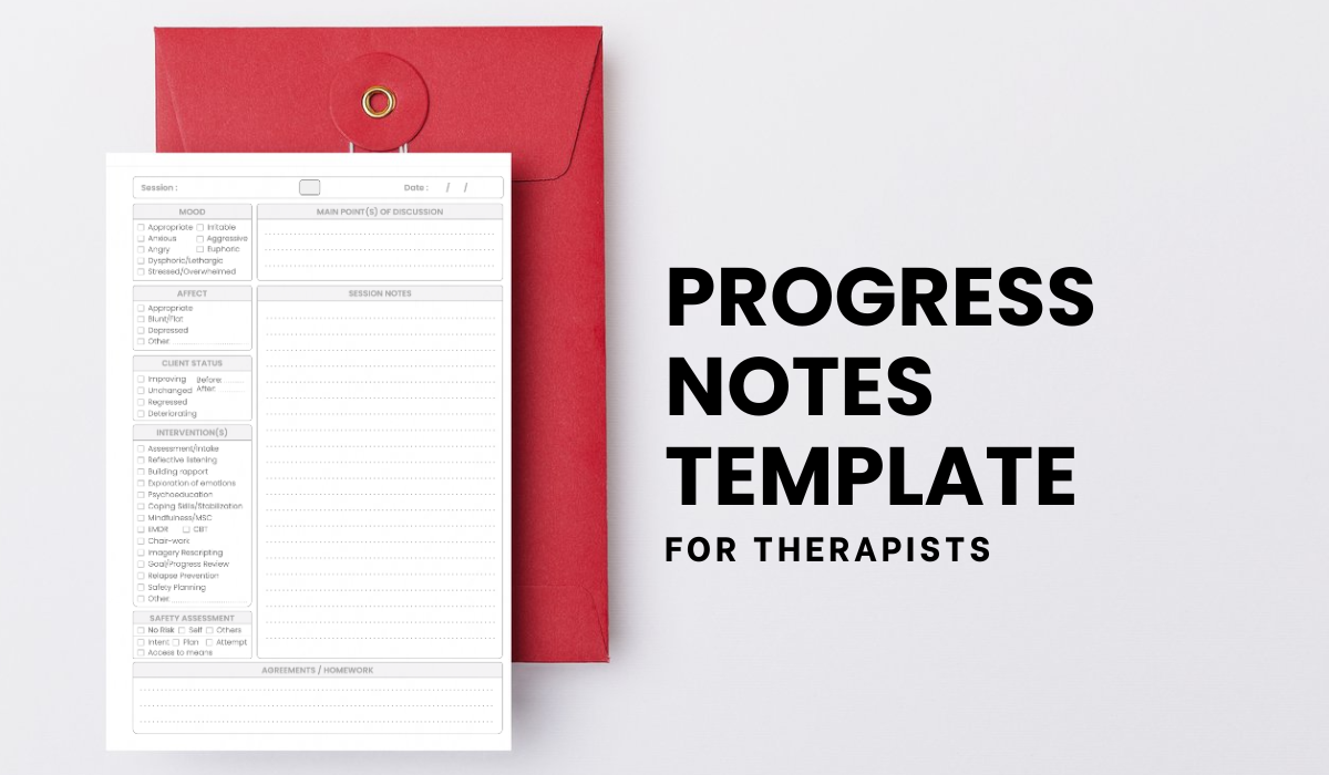 Psychotherapy Session Notes Template