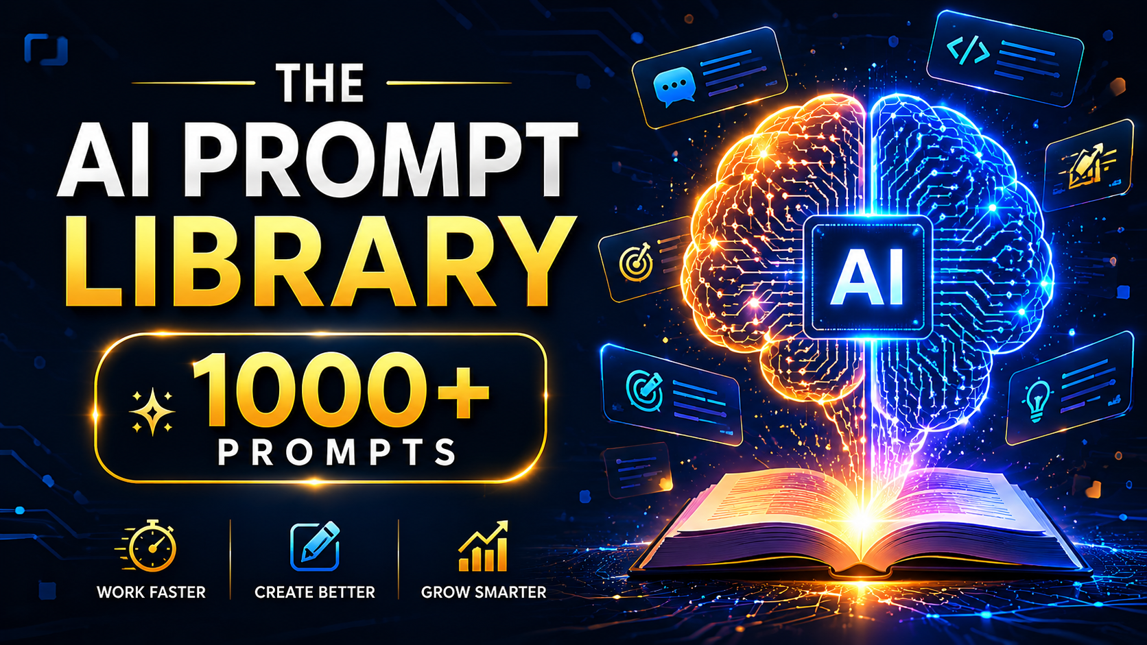 The Ultimate AI Prompt Library - 1000 Prompts