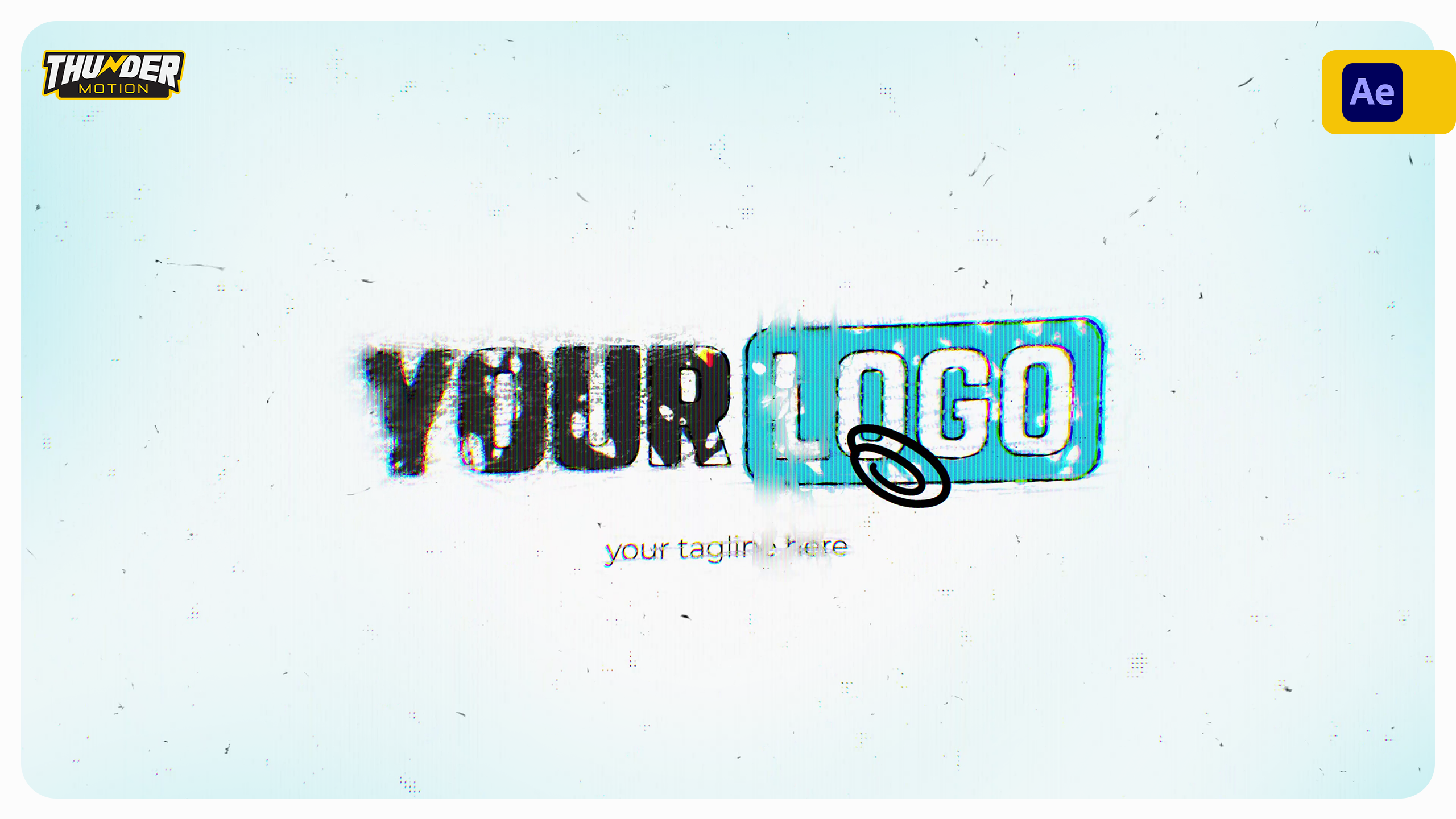 Scribble Glitch Intro