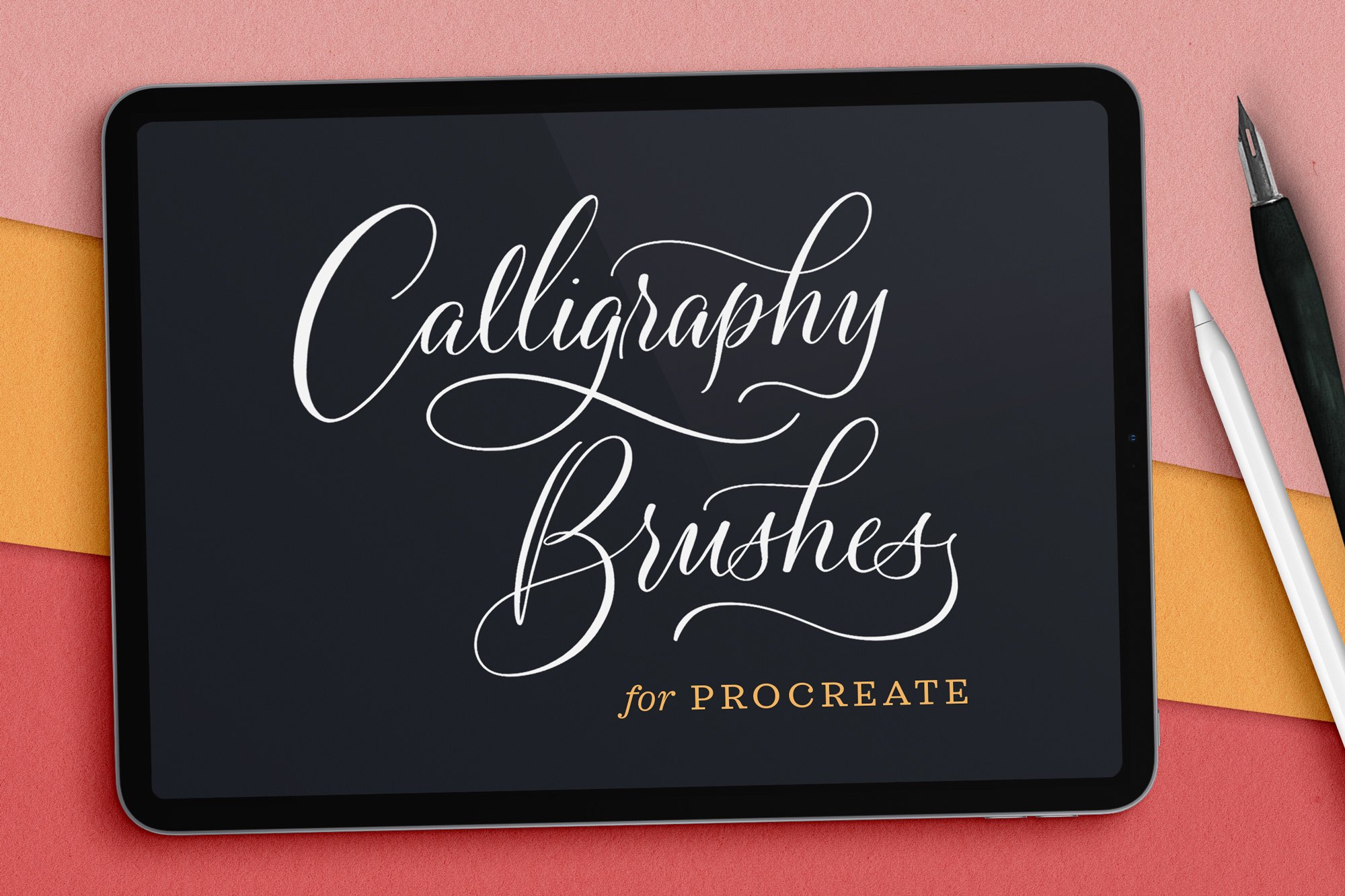 Calligraphy Nibs Procreate Brush Pack