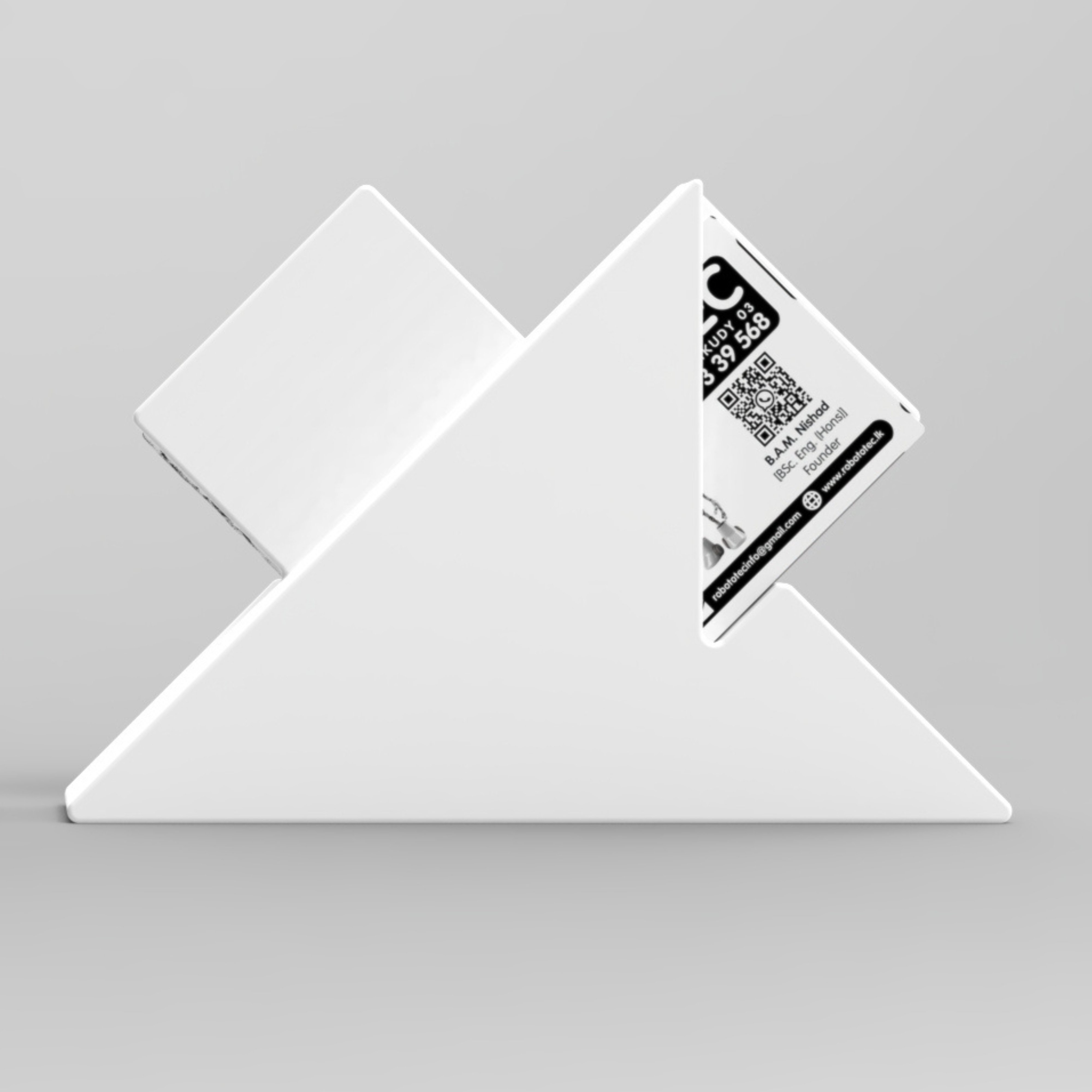 Modern Minimalistic Business Card Holder 3D Print