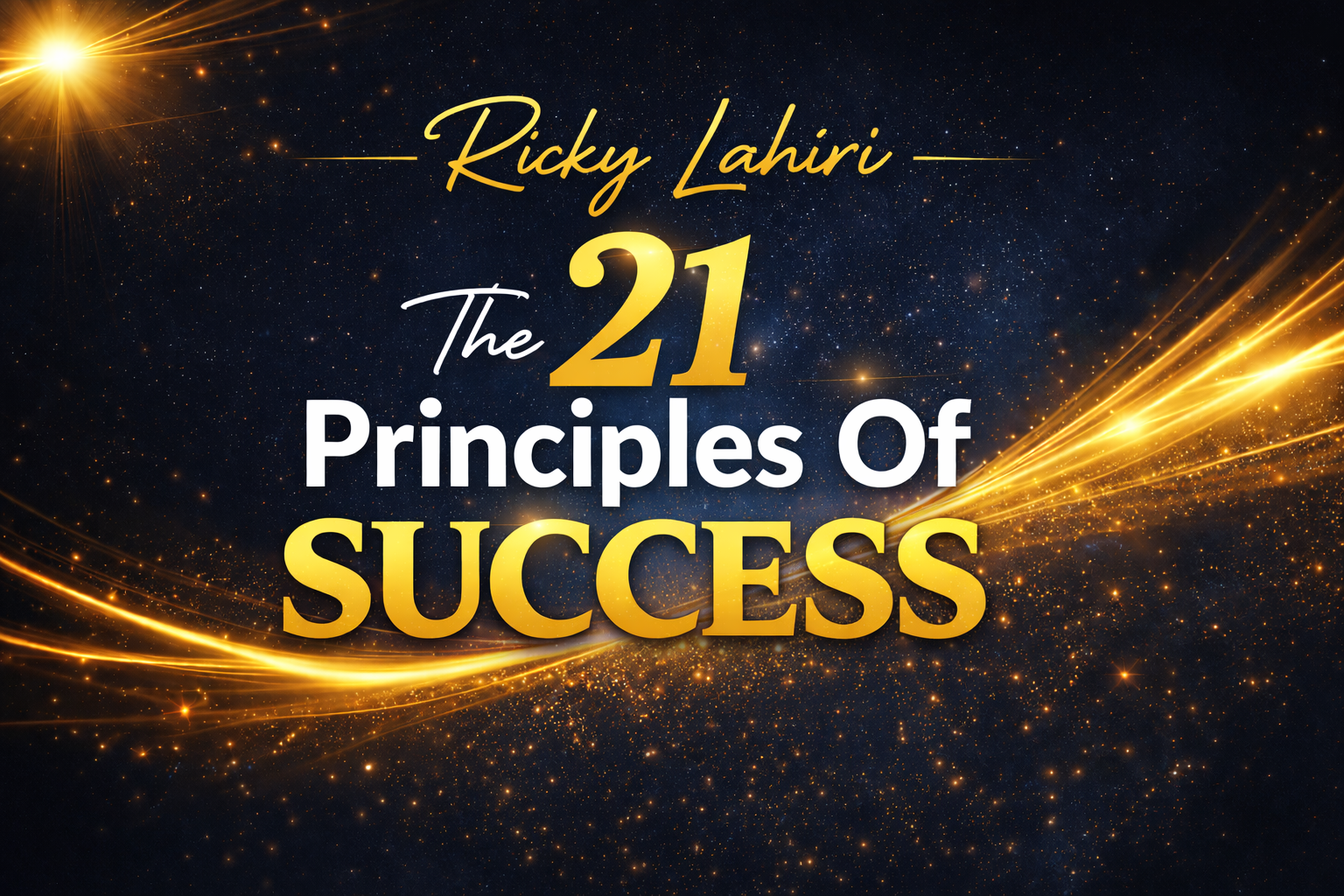 The 21 Principle Of Success