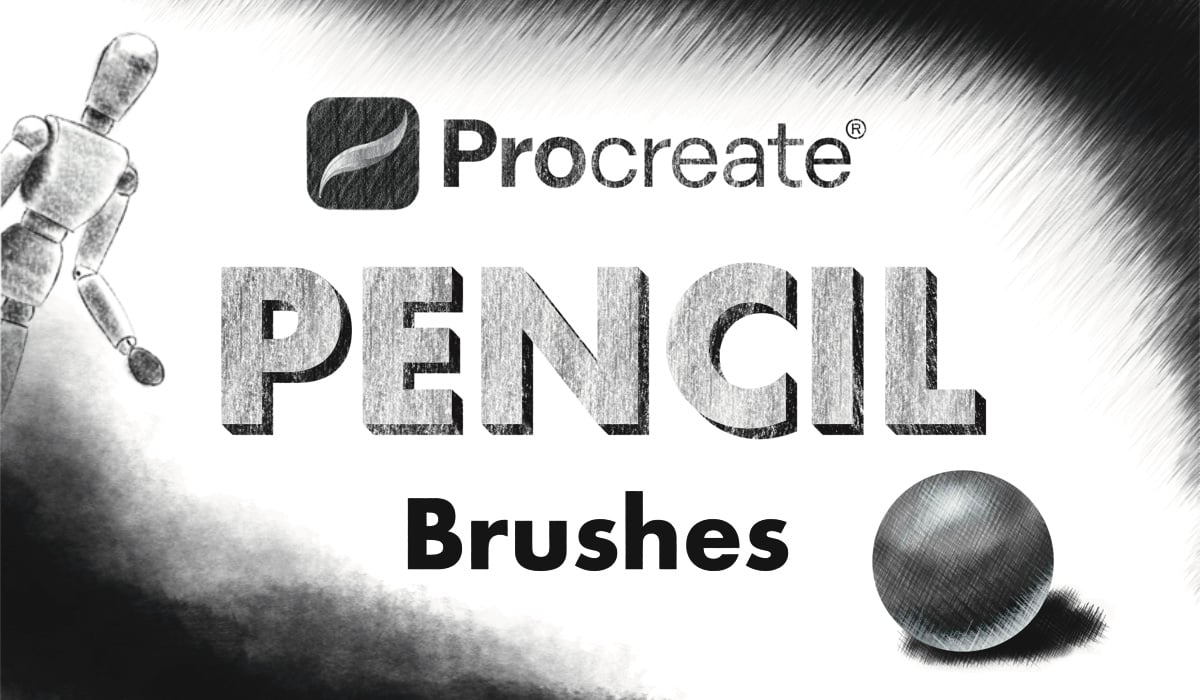 40 Procreate Pencil Brushes For Digital Drawing And Illustration