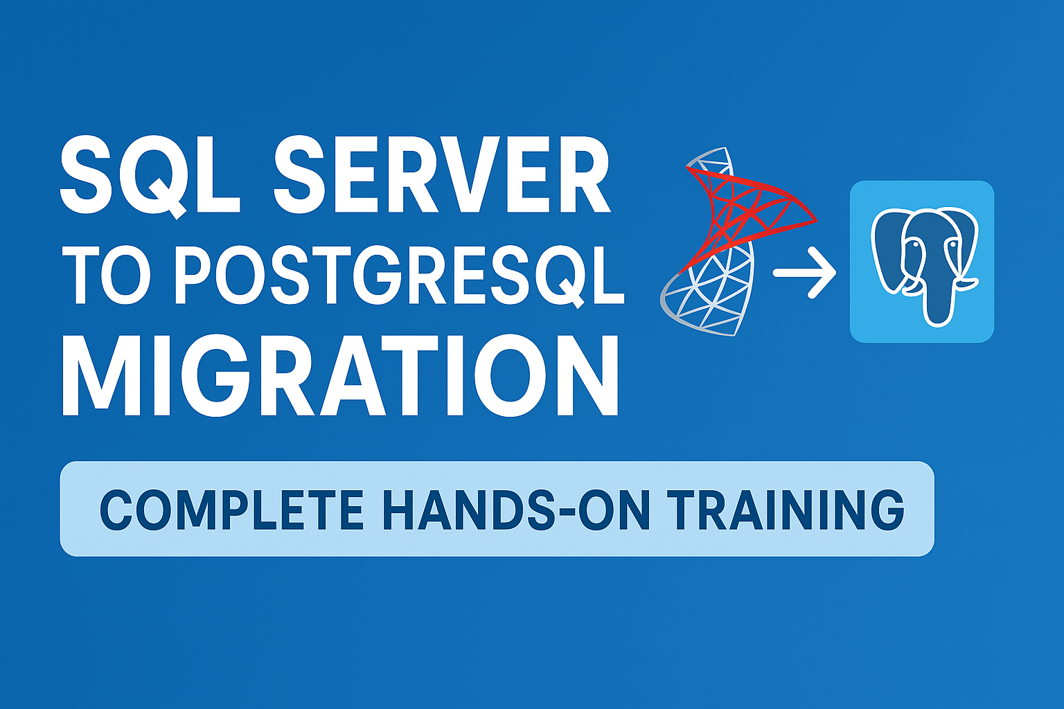 SQL Server to PostgreSQL Migration