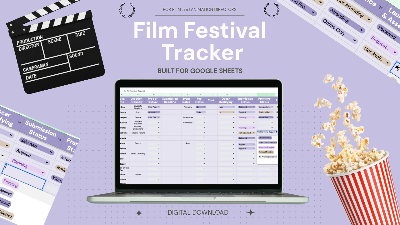 The Film Director's Festival Tracker