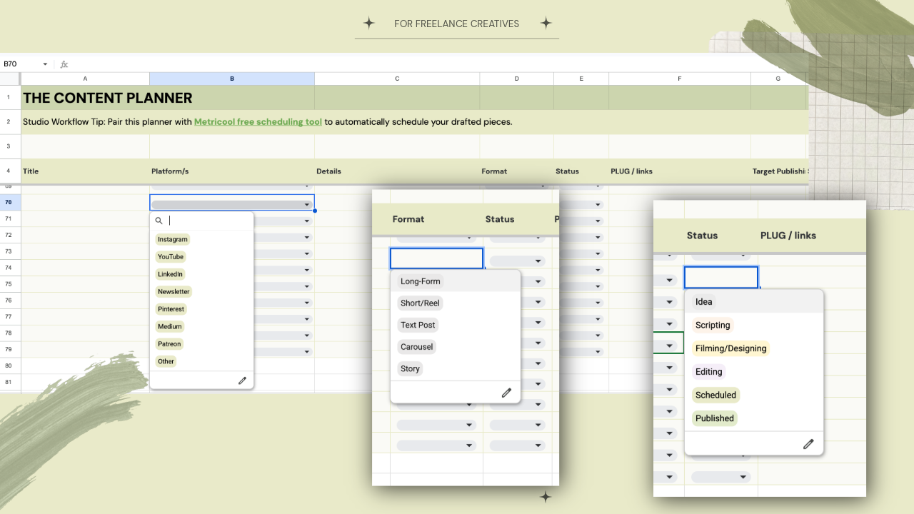 The Content Planner