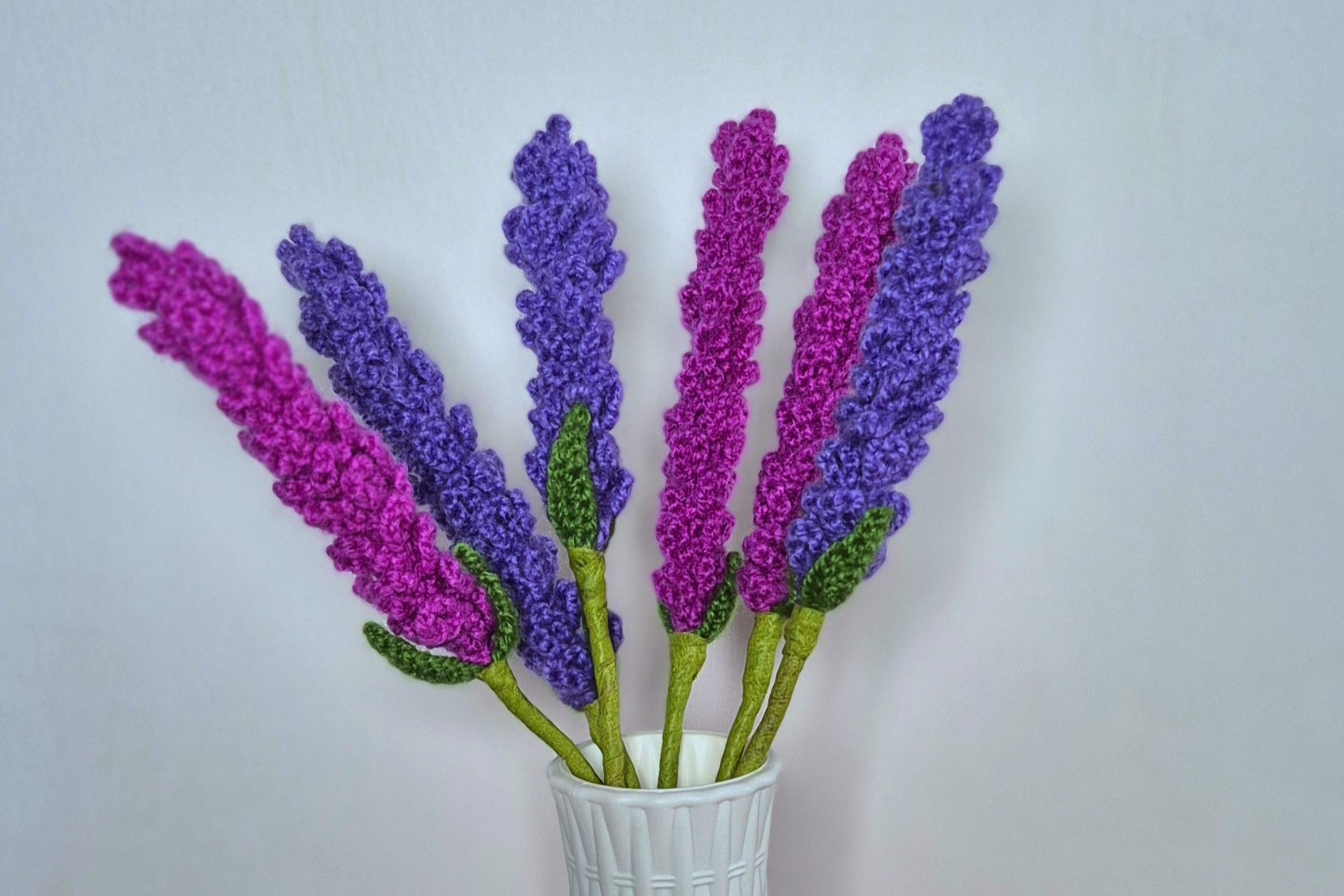 Crochet lavender pattern, lavender flower crochet