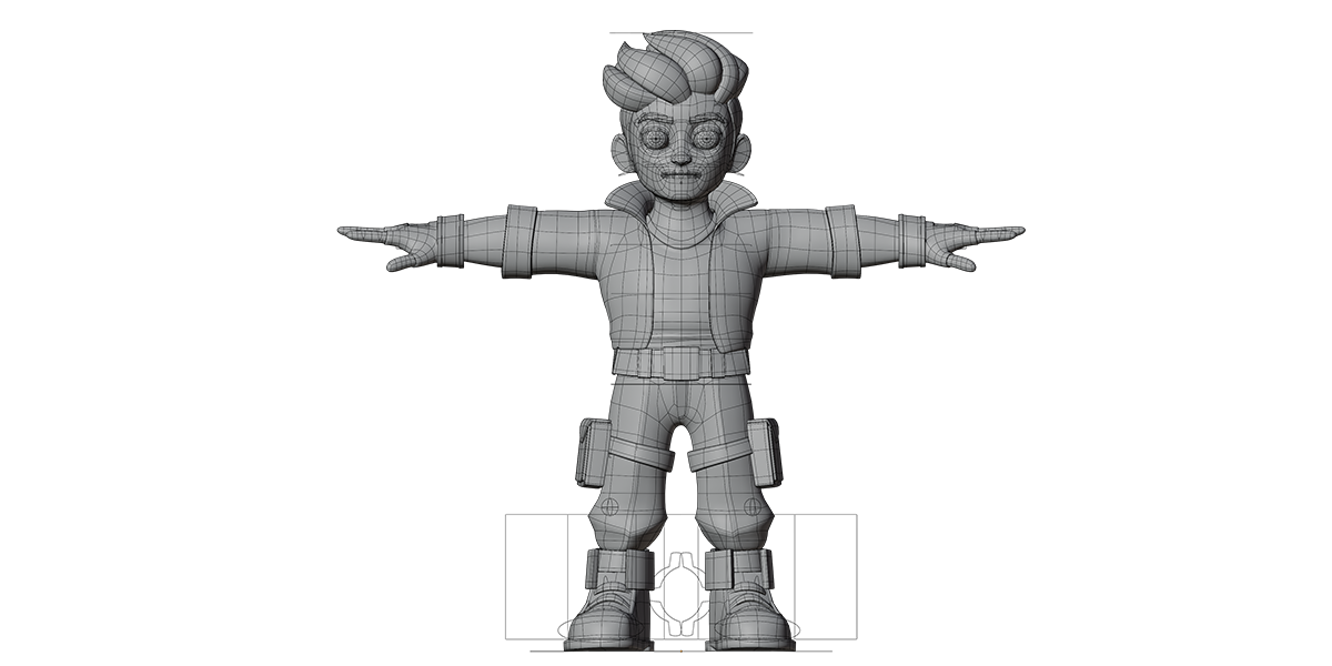 Stylized Adventure Boy – Fully Rigged Game-Ready