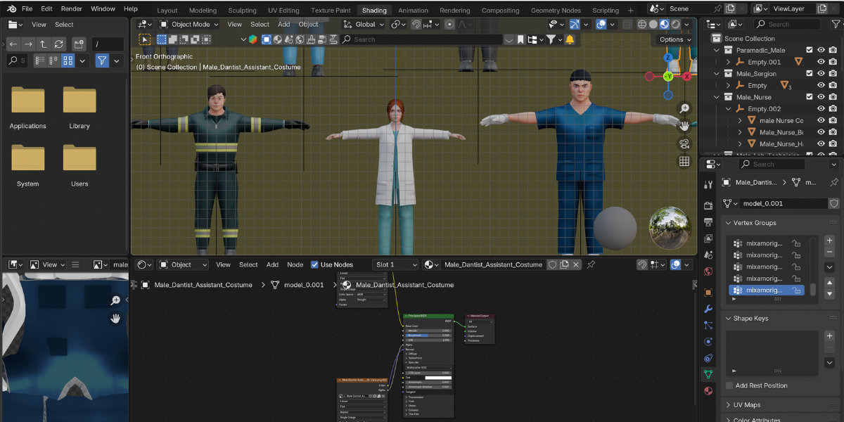 Medical Staff Character Pack Doctors Nurses & More