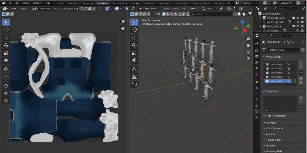 Medical Staff Character Pack Doctors Nurses & More