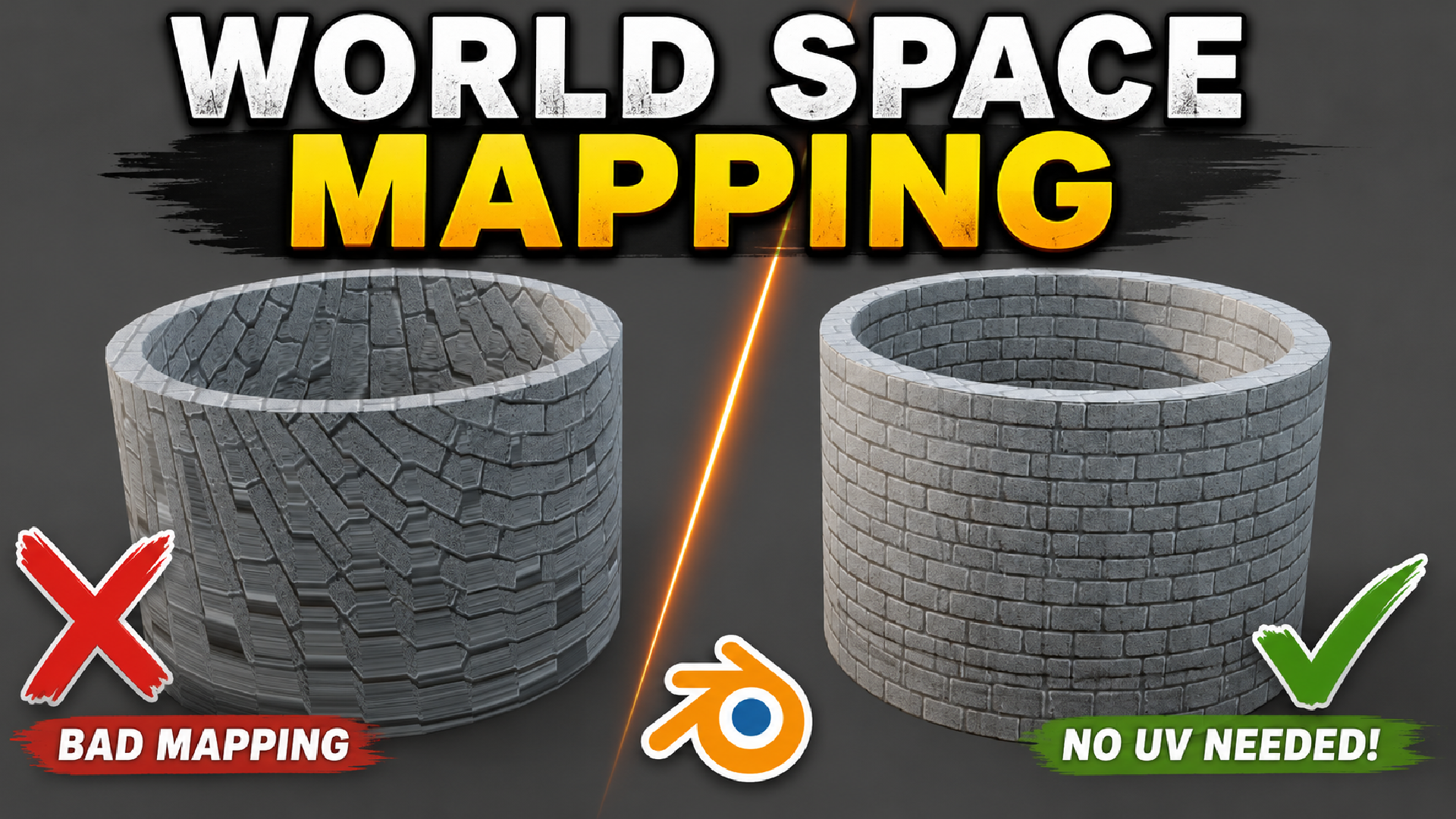 World Space Texture Mapping Blender addon