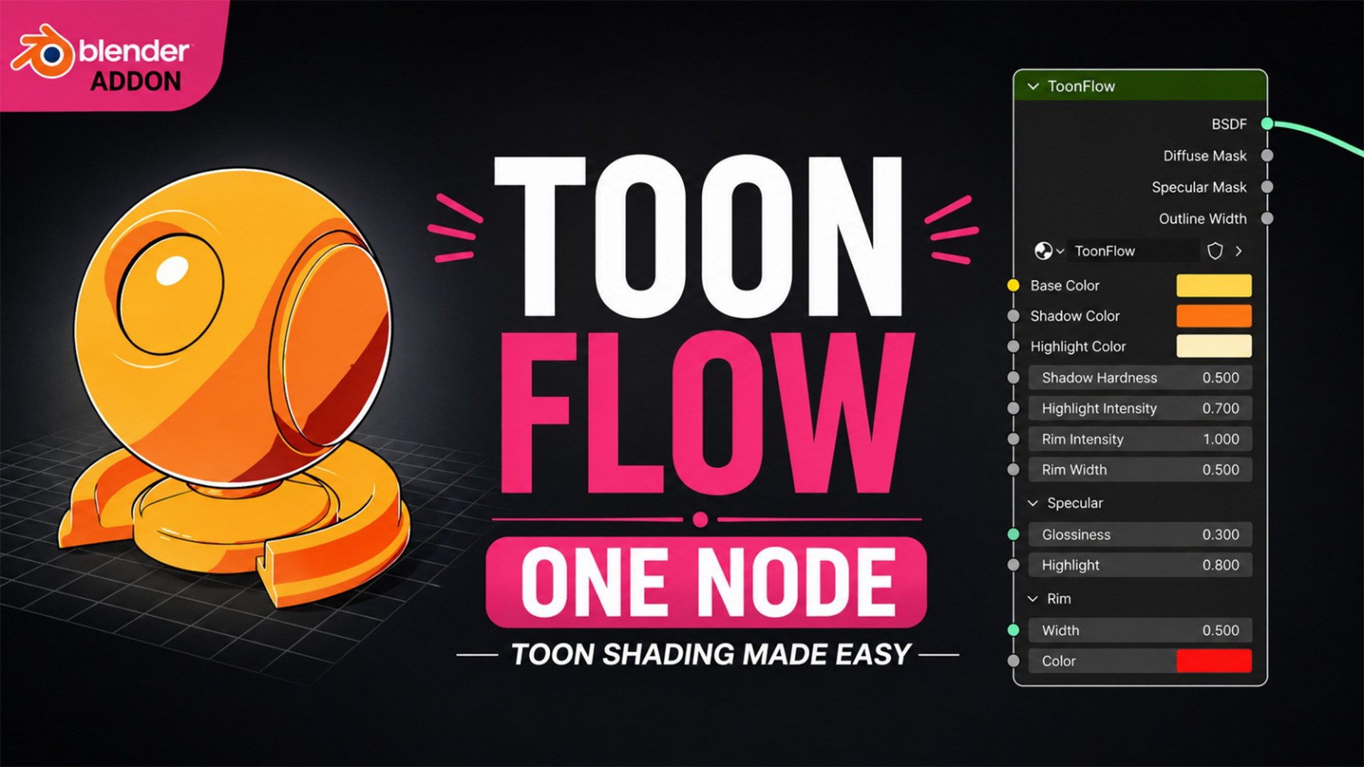 ToonFlow - Professional NPR Toon Shader
