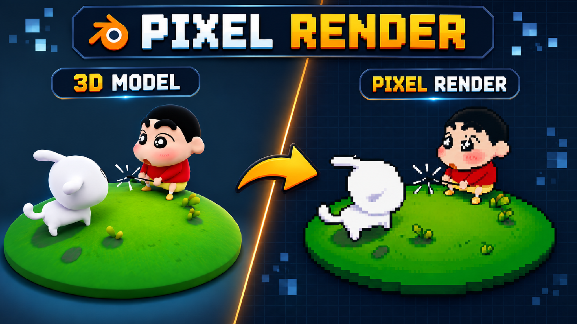 Pixel Kit - One-Click Pixel Art Renderer