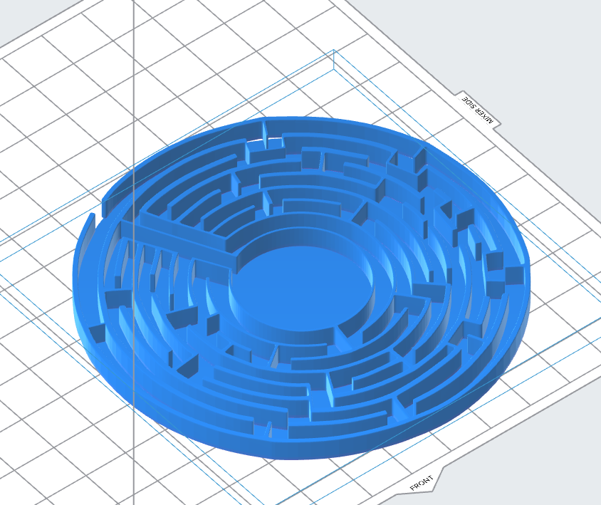 Circular Labyrinth – Downloadable 3D Model