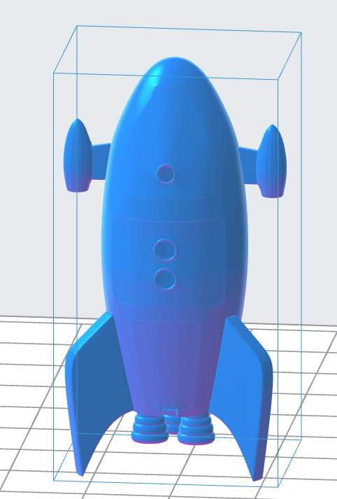 Rocket Toy – Downloadable 3D Model
