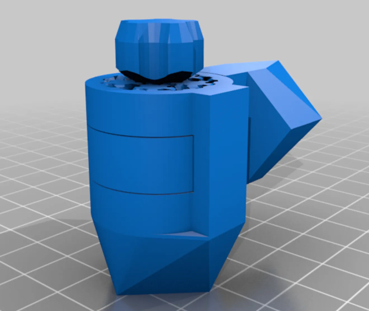 Modular Toy Robot Arm 3D Model – Instant Download