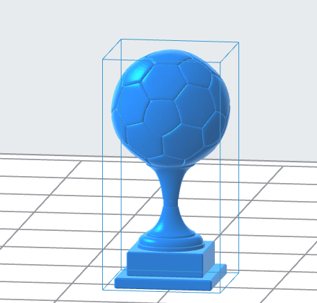 Soccer Ball Trophy 3D Model – Sports Award 3D Asse