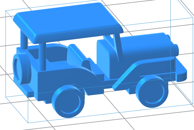 Wooden Toy Car – Downloadable 3D Model