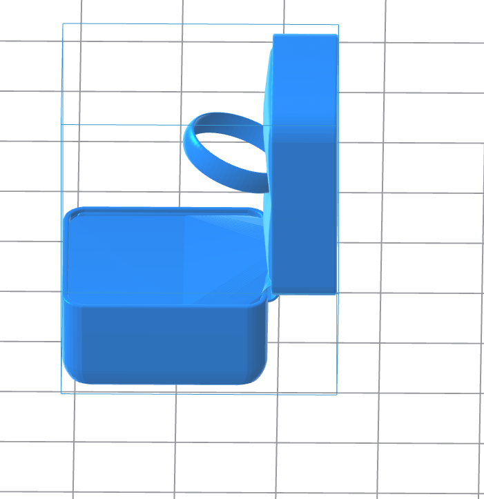 Gold Ring in a Box 3D Model