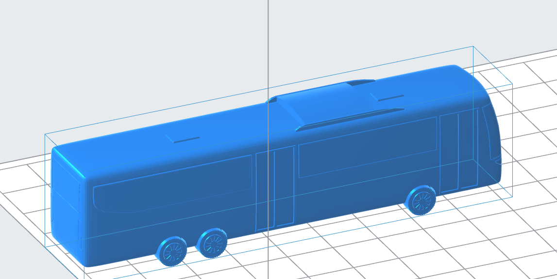 Toy Bus – Downloadable 3D Model (.OBJ & .STL Files