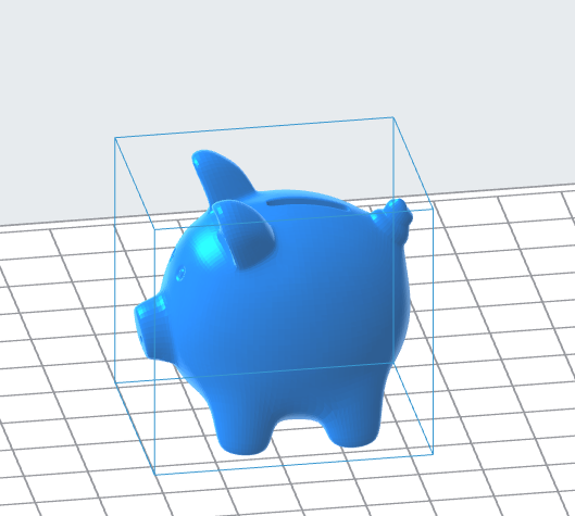 Ceramic Piggy Money Bank 3D Model