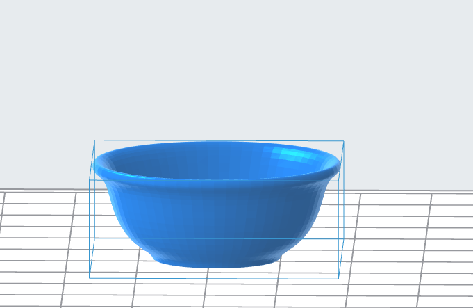 Bowl 3D Model – Instant Download OBJ STL File