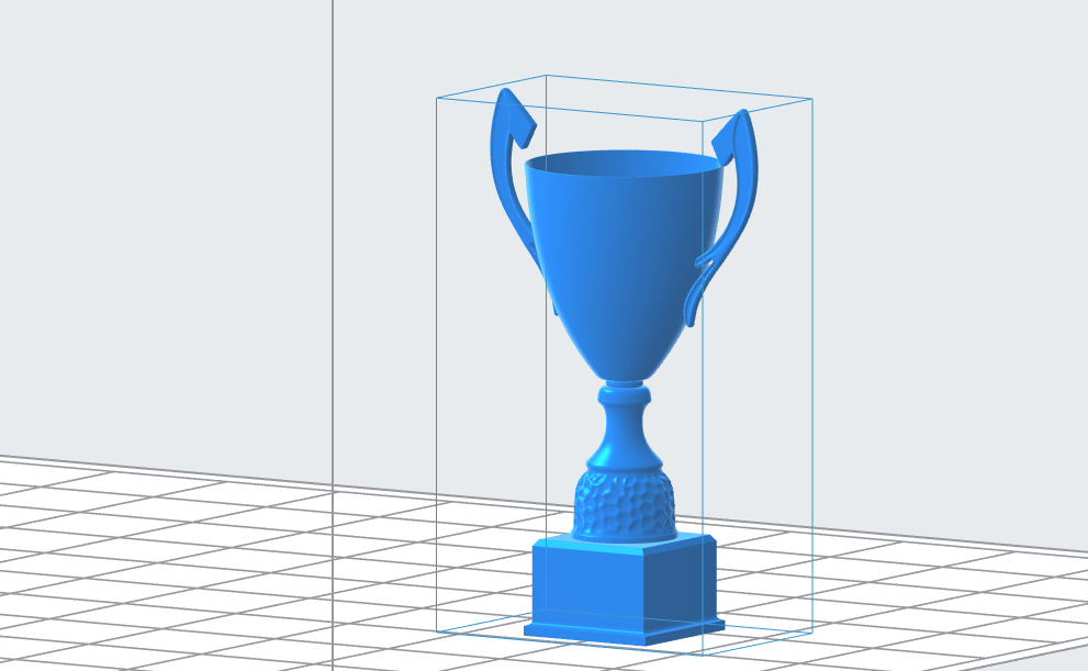 Arrow Handle Trophy Cup 3D Model (.OBJ)