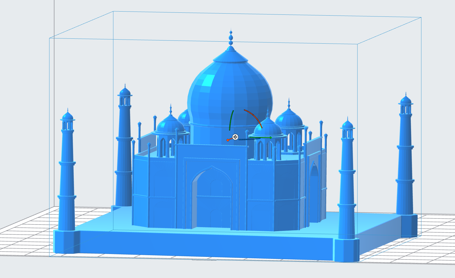 Taj Mahal 3D Model (.OBJ)