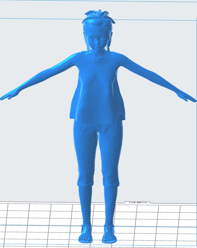 Rigged 3D Girl Character – Downloadable 3d Model