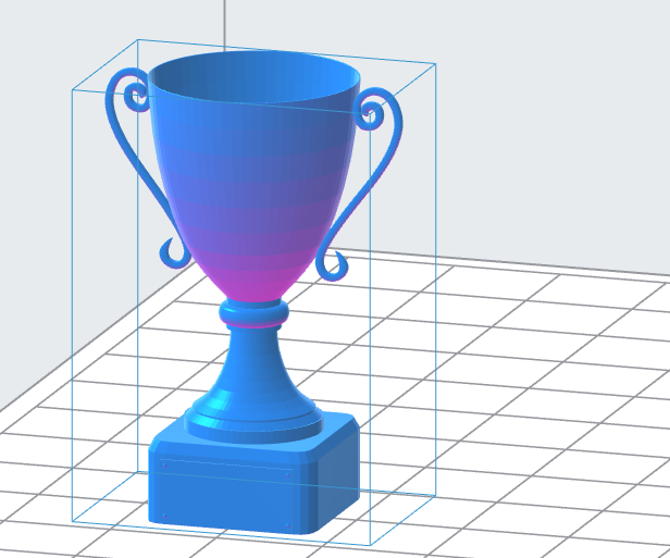 rophy Cup 3D Model (.OBJ)