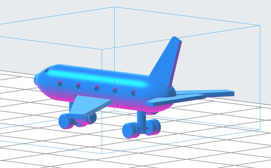 Toy Passenger Plane – Downloadable 3D Model