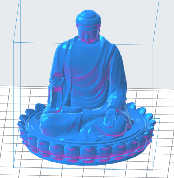 Statue of Buddha – Downloadable 3D Model (.OBJ)