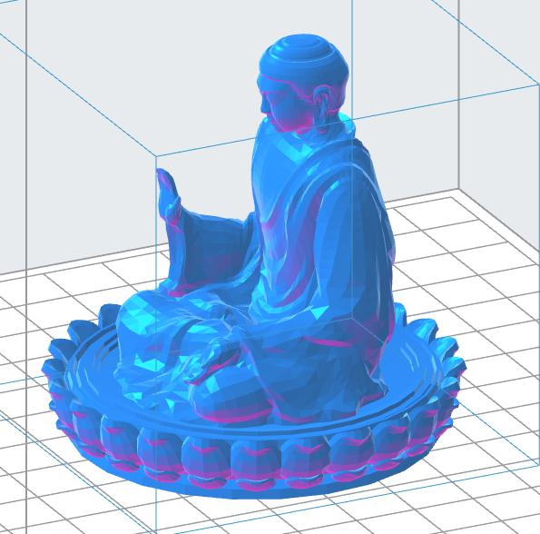 Statue of Buddha – Downloadable 3D Model (.OBJ)