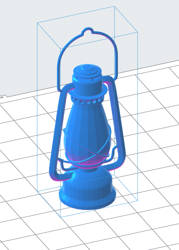 Camping Lantern 3D Model – Instant Download (.OBJ