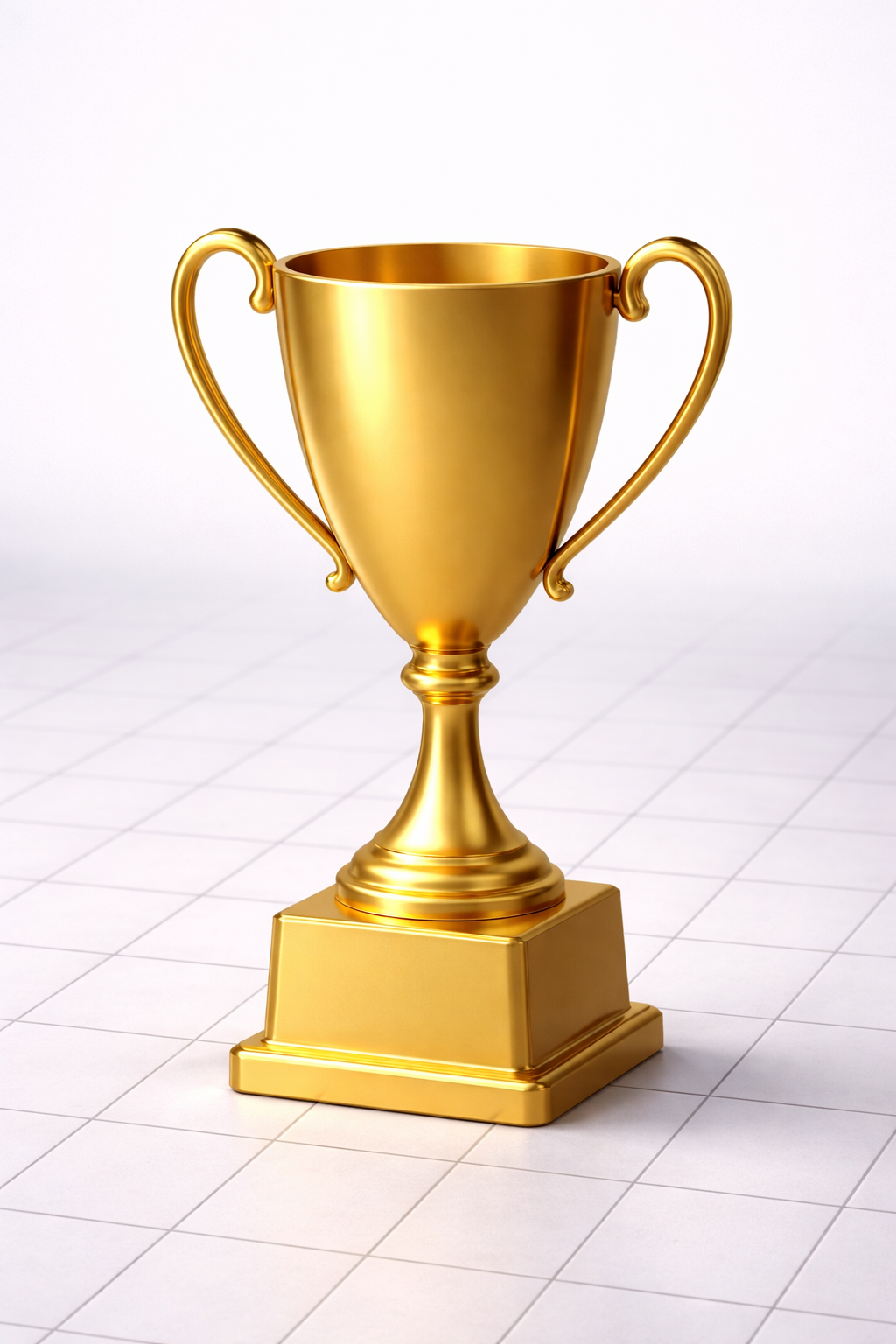 Minimal Trophy Cup 3D Model (.OBJ)