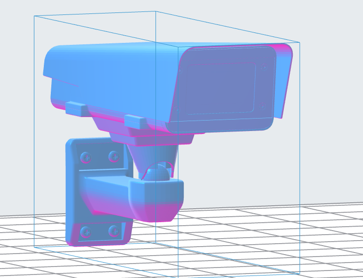 Security Camera 3D Model – Instant Download 