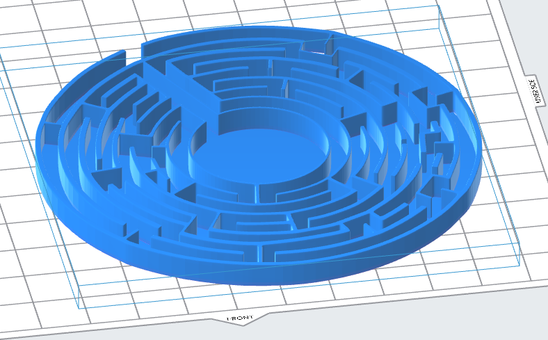 Circular Labyrinth – Downloadable 3D Model