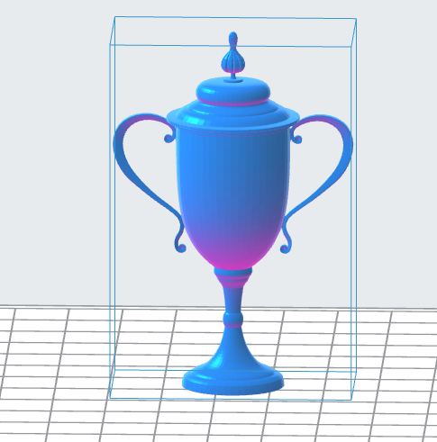 Classic Trophy Cup 3D Model (.OBJ)