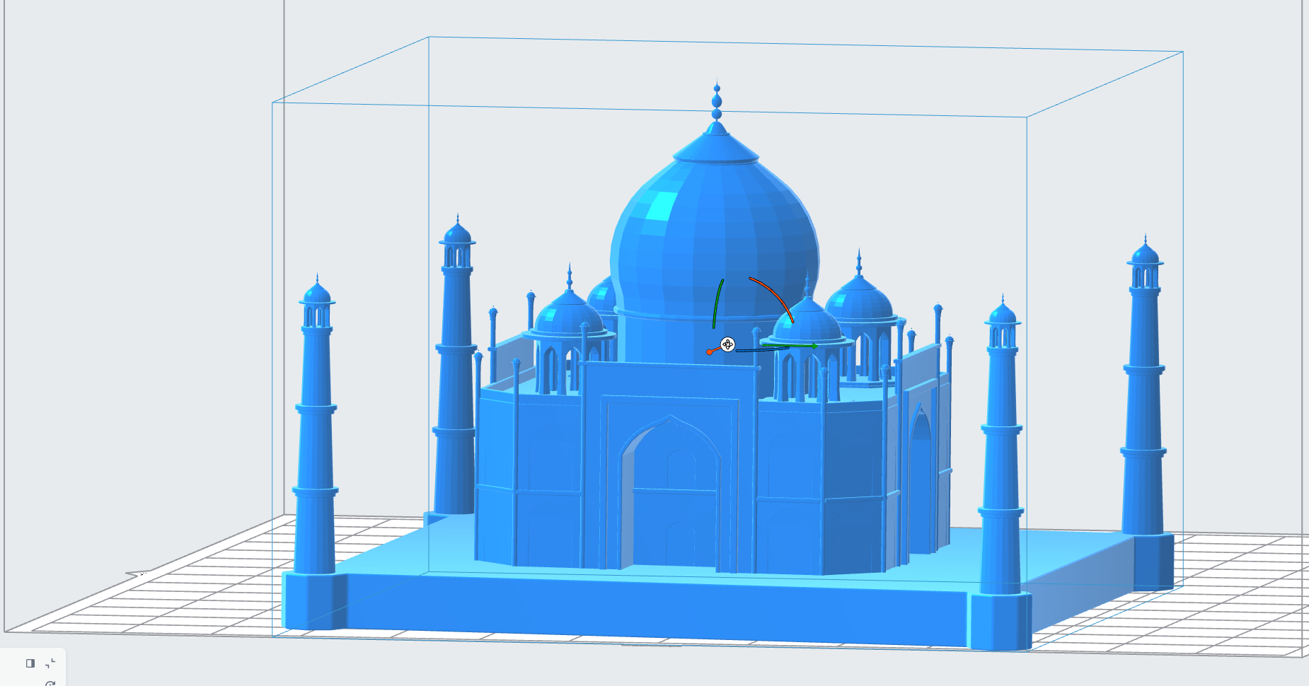 Taj Mahal 3D Model (.OBJ)