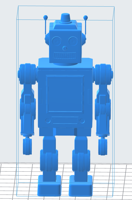 Retro Toy Robot – Downloadable 3D Model 