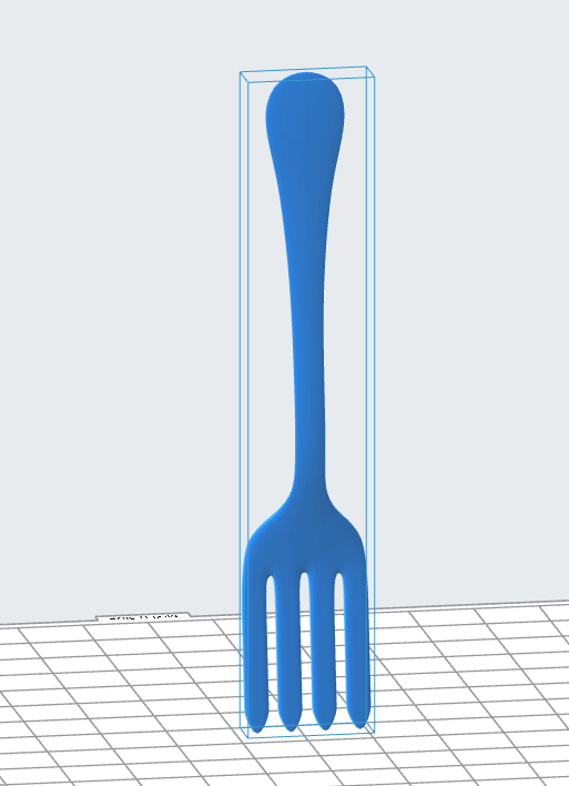 Fork 3D Model – Instant Download