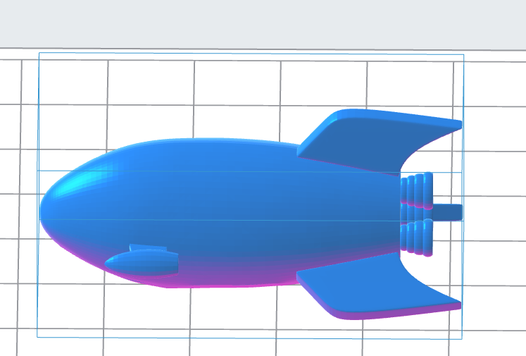 Rocket Toy – Downloadable 3D Model