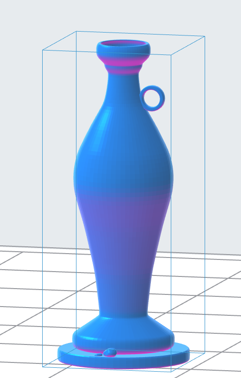 Miniature Amphora 3D Model – Instant Download 