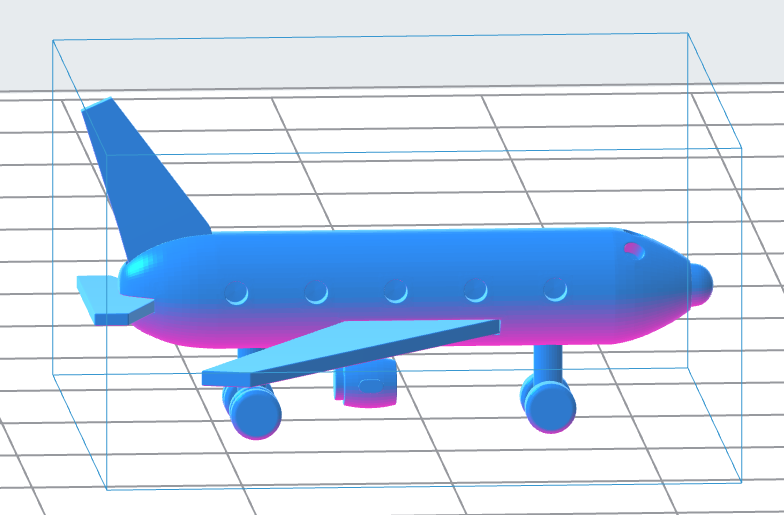 Toy Passenger Plane – Downloadable 3D Model