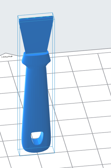 Small Putty Knife 3D Model