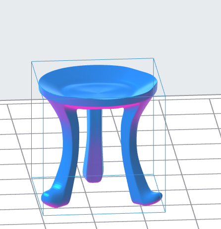 Chair | Traditional | Rustic Carved Wood Tripod St