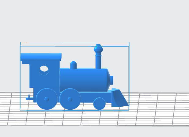 Wooden Toy Locomotive – Downloadable 3D Model
