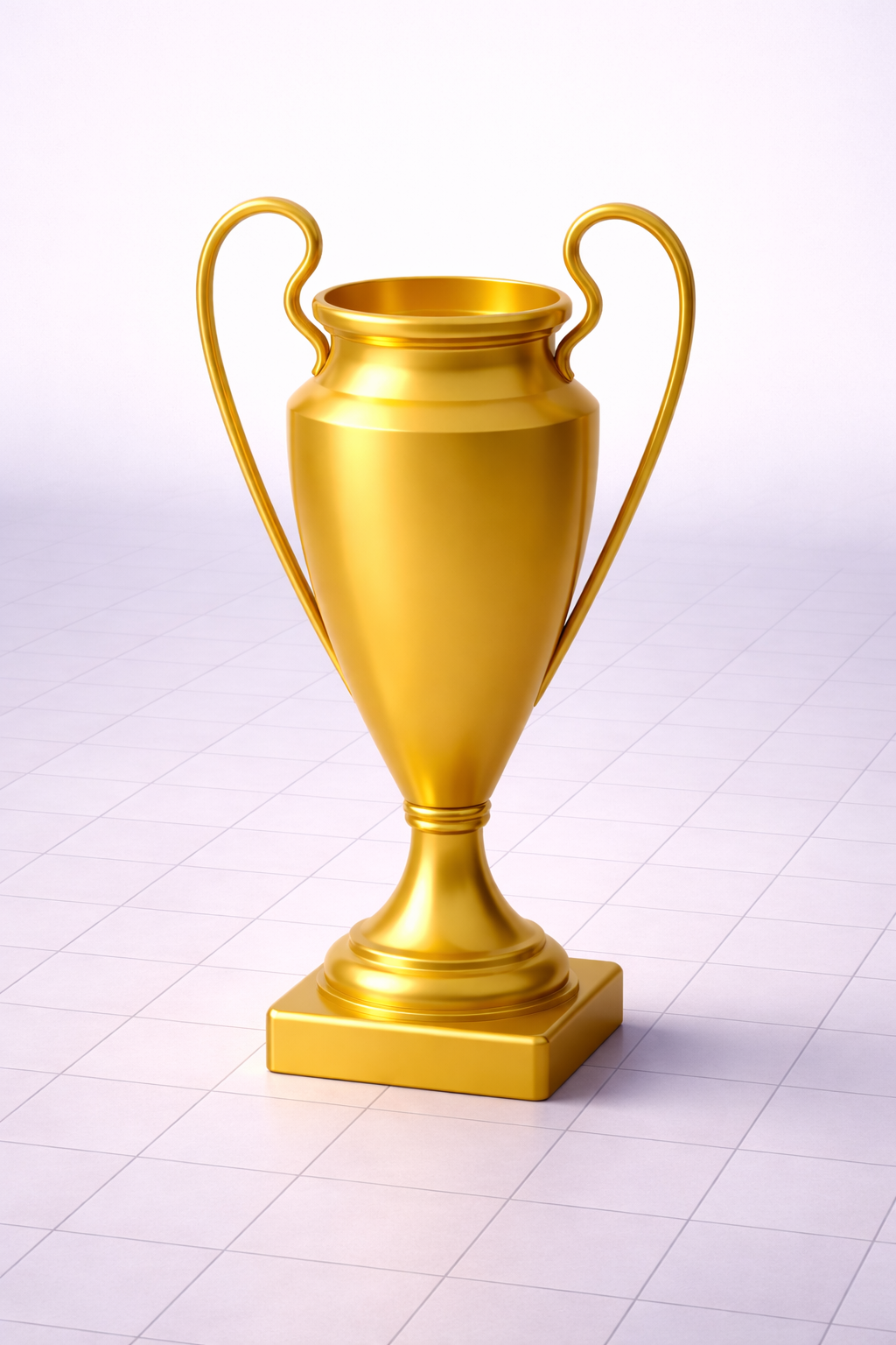 Vase Style Trophy Cup 3D Model (.OBJ)